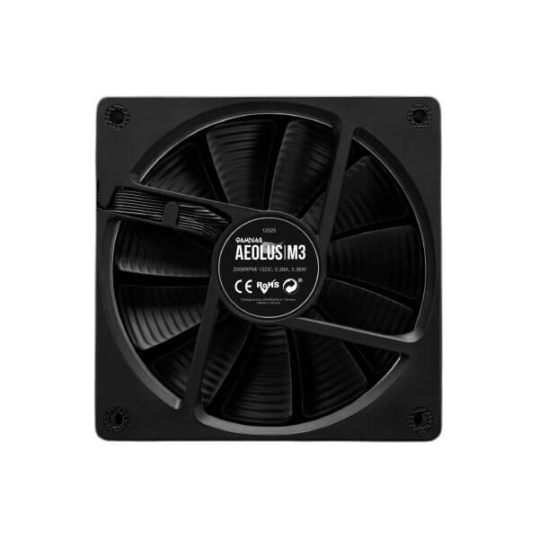 Gamdias Aeolus M3-1201 ARGB Cabinet Fan (Single Pack)